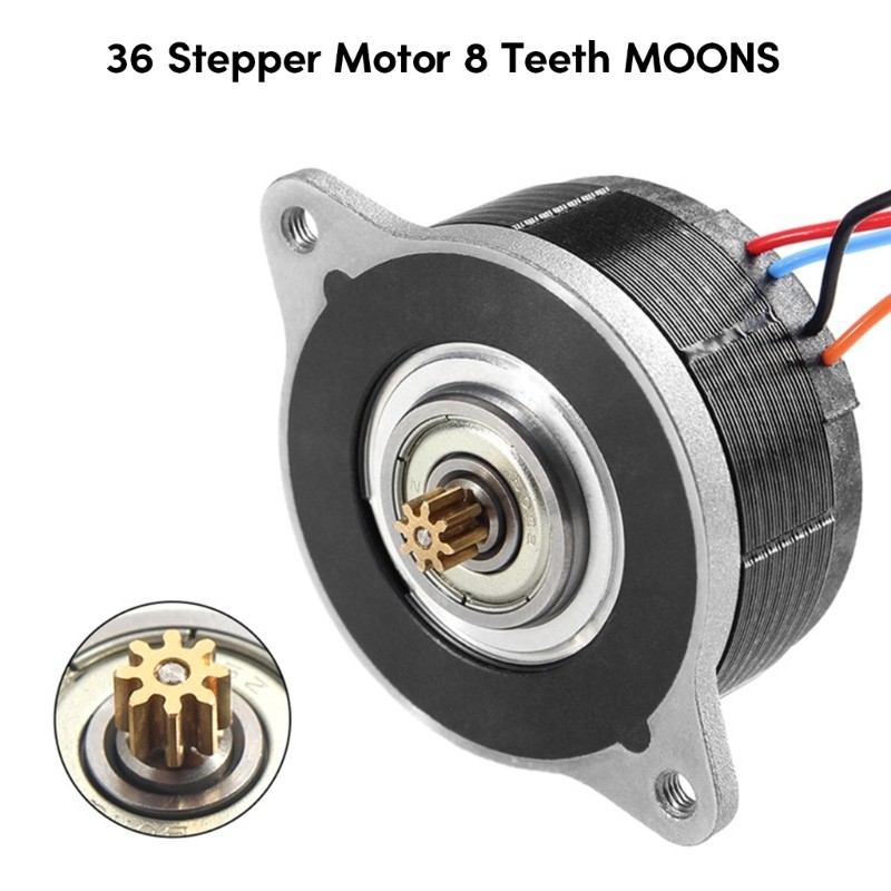 MOONS NEMA14 Stepper Motor 1.8° 1.9V 10Ncm 36mm for Extruder and 2.4 3D Printer